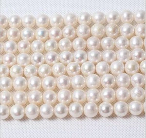 A grade 10-11mm big size natural loose pearl beads, freshwater natural pearl beads
