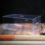 A04 Customized Logo Plastic PVC Clear Acetate Folding Packaging Plastic Box