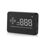A2 GPS HUD Car Head Up Display with 3.5inch Screen with speed,compass, speed alarm,free switch between km and miles Auto OFF &ON