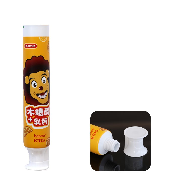 Abl Laminated Toothpaste Plastic Tube with Elongated Nozzle Cosmetic Packagin