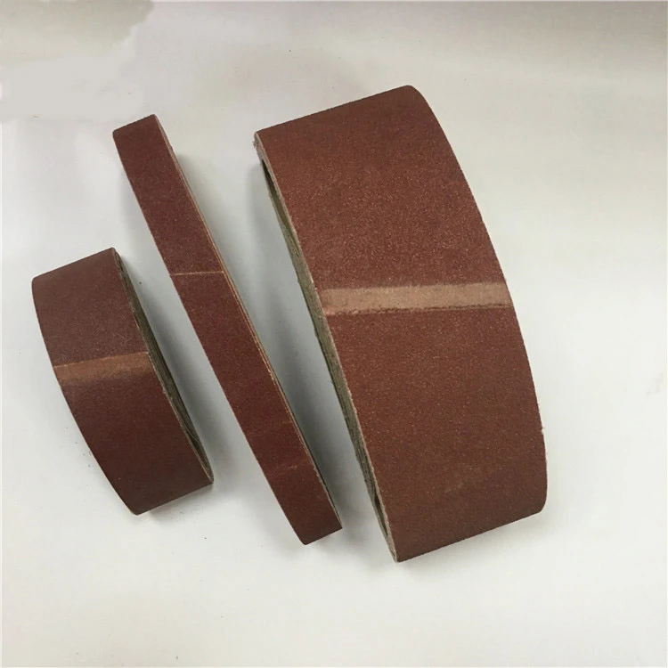 Abrasive Tool Zirconia Oxide Grain Polyester Sanding Belts for Stainless Steel Metal