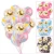 Import ActEarlier 15pcs Agate Balloon Confetti Balloons Decorations Colorful 12inch Latex Balloons for Wedding Birthday Party from China
