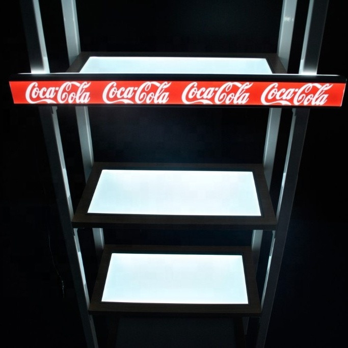 Light Up Display Rack Buy Advertising And Displays Custom Size Display Rack And Cabine Slim ...