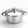 Africa Hot Selling Products 410 Stainless Steel Cooking Soup Pot Cookware Set