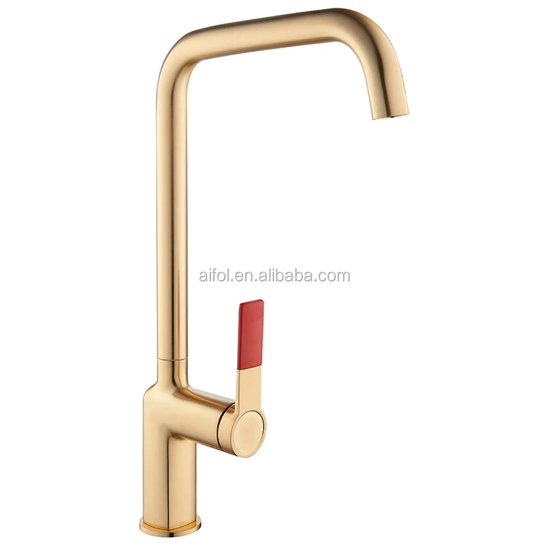 Aifol Popular Single Sink Mixer Hot Cold Water Tap Faucet