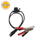 alligator clip cable solar car battery charger 12v system for car