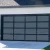 Import Aluminum alloy material frosted glass new black sectional panel garage door from China