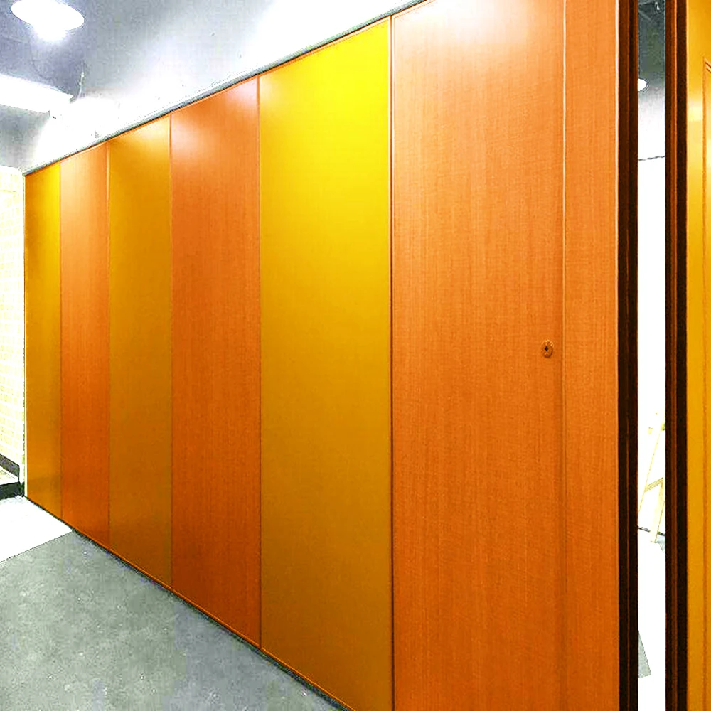 Aluminum fire resistant movable partition movable wall for meeting room