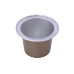 Aluminum Nespresso Coffee Machine Compatible Automatic Empty Coffee Capsule with Sealing Coffee Powder Packaging Aluminum Foil