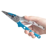 Amazon Hot Sale Products New Arrival Pliers Pesca for Outdoor Fishing Remove Hooks Line Cutters Scissors Fishing Pliers Aluminum