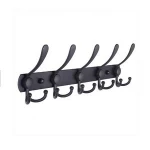 Amazon Top Seller Stainless Steel Hook Rail Wall Mounted Coat Hooks Bath Kitchen Towel Robe Hook