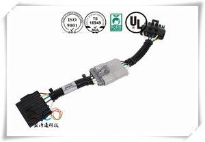 amp connector cable assembly with HRS