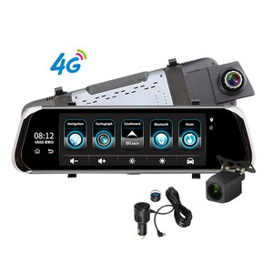 Android 5.1 Car DVR Camera 4G ADAS 10Inch Car Video Recorder Mirror 4G full HD 1080P WiFi  Dash Cam Car Black Box