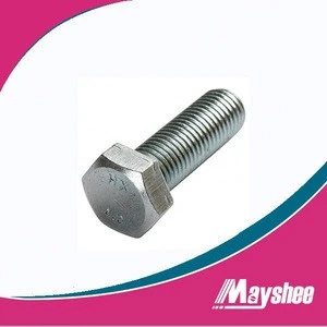 ANSI ASME B18.2.1 Furniture Connecting Hex Head Bolt In Stock