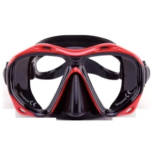 Anti-fog Tempered glass PC Frame liquid silicone Strap Soft Comfortable Skirt diving mask snorkeling mask