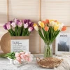 Artificial Single Tulip Living Room Table Decoration Flowers Faux Flowers Arrangement Flower Ornaments