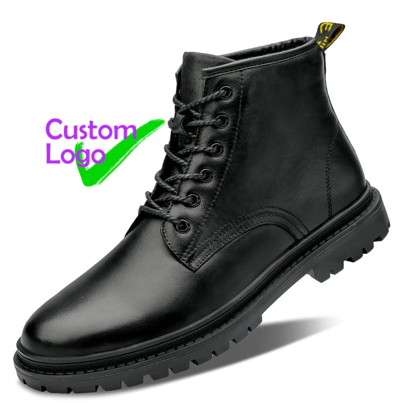 Aumento De Altura Shoes Fashione 2021 Leather lace Caballeros Shoes Men Genuine Leather Military high top Verano Chaussures Cuir