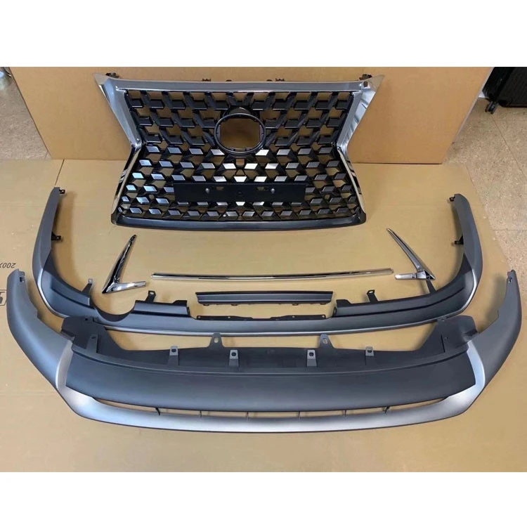 AUTO PARTS CAR GRILLE+BODY KIT LIP FOR LEXUS GX460 OLD CHANGE NEW KIT