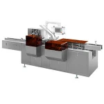 Automatic unfolding wrap around bulb packer gluer milk packaging carton box labeling  Packing making Machine