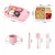 Import Automobile Shape Wheat Straw Tableware Set 6-Piece Childrens Tableware Set from China