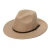Import B180 Spring British retro Women Ladies Beach Church Woolen Cowboy Hat Floppy Sun Hat Round Bowler Panama  Felt Fedora Hat from China