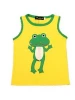baby clothes wholesale price baby frog printed t shirts without sleeve