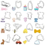 Baby Footie Pajamas Cookie Cutter Baby Onesie Baby Romper Cookie Cutter