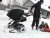 Import baby stroller ski use in snow beach Pram ski trotties stroller sled buggy Accessories Buggy Pushchair Stroller Pram Wheel SkiB from China