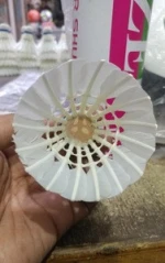 Badminton Feather Shuttlecocks Indoor/Outdoor White Professional A Quality.