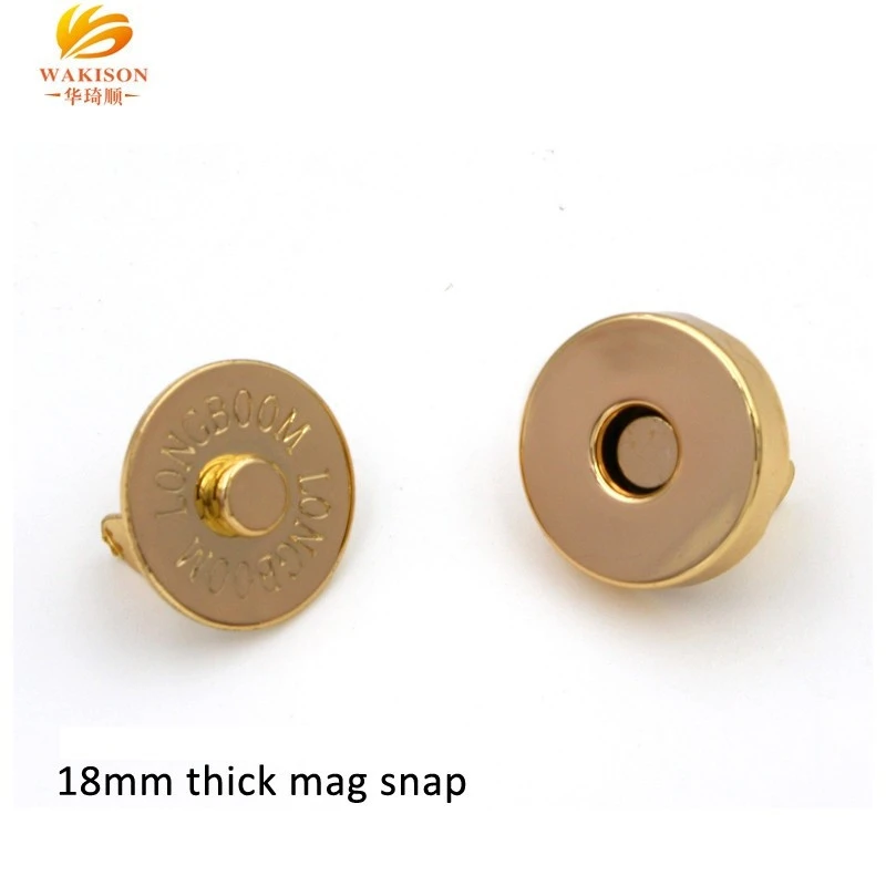 Bag Parts and Accessories Snap Jewelry 18mm Magnet Button