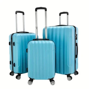 Bag With Trolley Take Off Luggage Compagny Case Trolly Small Charging Usb Big Size Travel Tech 2024 Plastic Suitcase Airplane