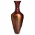 Import Bamboo Lacquer Decoration Floral with Circle Bamboo Vase Vietnam handmade antique brown spun bamboo vase natural flower vase from China
