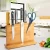 Bamboo Wood Magnetic Knife Block ,  Pots and Tools Holders Magnetic Bamboo Kitchen Knife Holder