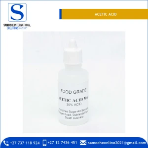 Basic Organic Chemicals Widely Used Food Grade Glacial Acetic Acid