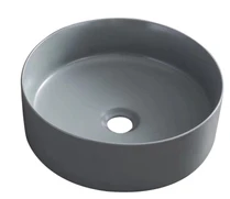 Bathroom  ceramic round color wash basin