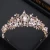 Import Beautiful  fashion bridal tiara Hair Accessories Crystal Rhinestone Headband Flower Tiara Crown from China