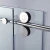 Import Bespoke 8Mm Accordion Doors Shower Door 60X76 Inch from China