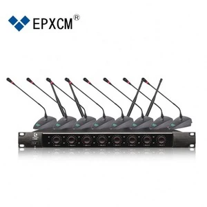 Best Quality 8 Channel Wireless Microphone Professional For Conference