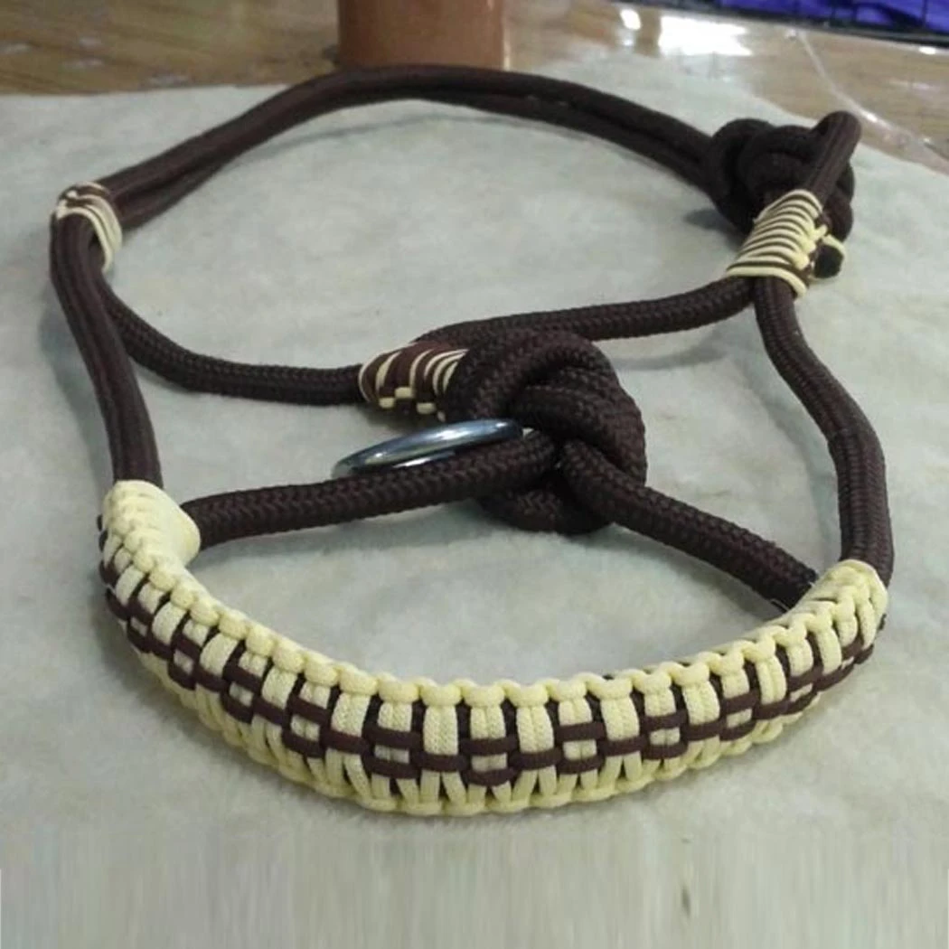 Best Quality - Braided Rope Halter - Poly Rope Halter - Equestrian Supply