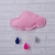 Import best selling hot Chinese products custom natural washable lovely cute girl felt baby mobile clouds for birthday party supplies from China