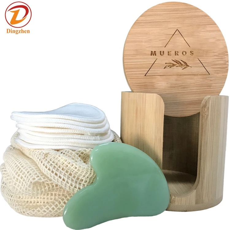 Best Selling OEM Custom Organic Reusable Washable Bamboo Cotton Fiber Velour Makeup Remover Pads