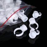 Best Selling Products Solong Body Art Tattoo Machine Plastic Pigment Ring Cup Tattoo Ring Cup