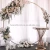 Import Best selling wedding metal frame panel Iron circle garland arch backdrop stage decoration from China