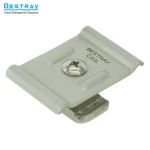 BESTRAY Dual Wire Clamp Kit U Strut CK5 High Quality Industrial Steel Stainless Steel Wire Mesh Cable Tray Powder Coated Finish