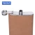 Import Bestsub Supplier 8Oz 240Ml Brown Custom Pu Leather Cover Mini Travel Stainless Steel Whiskey Hip Flask Blank Sublimation For Men from China