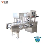 BG-32A Automatic fruit Jam chocolate sauce cup filling machine and sealing machine