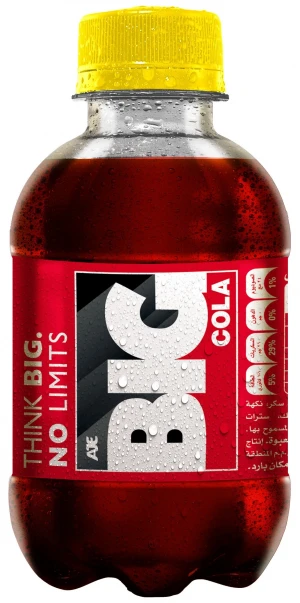 BIG Carbonated Soft Drink Cola Flavor, 200ml, 360ml, 1liter , 2 liter Cola Soda Flavor Fizzy Drink Sparkling bottles Fruit drink
