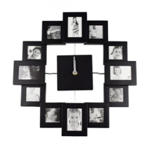 Big size wall clock photo frame