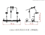 Bike Carrier High Quality Special aluminum profile UV resistant engineering plastics Standard double track Load bearing 60kg
