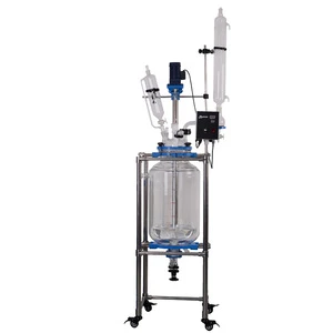 Biodiesel Double Layer Jacketed Glass Reactor
